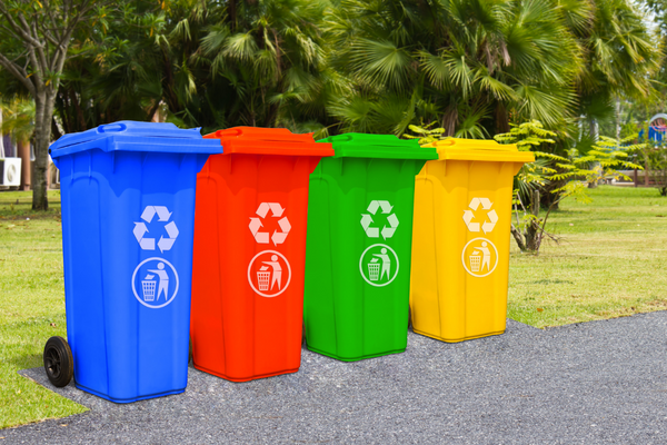 lixeiras recicláveis