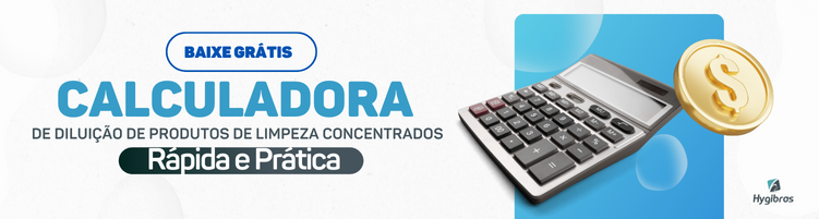 diluição de produtos de limpeza