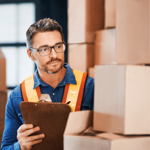 depósito de material de limpeza